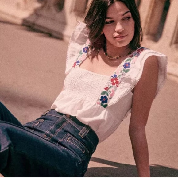 Sézane Women’s Ruby Blouse Size 12 / 44 - Picture 7 of 9